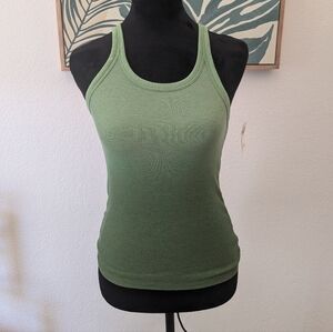 NWT Aerie gradient green tank top size s